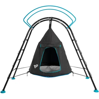 TP Toys Hängesessel UFO Schwarz/Türkis