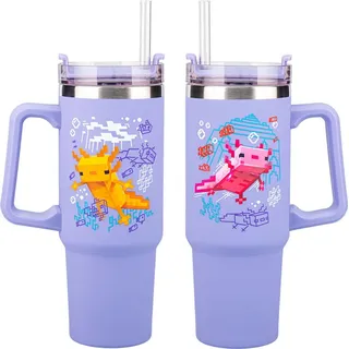 Paladone Minecraft Tumbler 0,9 l Lila