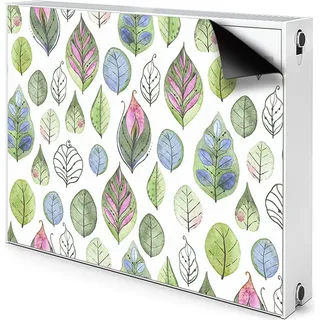 Magnet Heizkörperverkleidung Heizkörper-Abdeckung Heizung Heizkörper 80x60 cm - Karikaturblätter