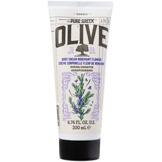 KORRES OLIVE ROSEMARY FLOWER feuchtigkeitsspendende Bodymilk für Frauen & Männer, schnelleinziehend, mit extra nativem Olivenöl, dermatologisch getestet & vegan, 200 ml