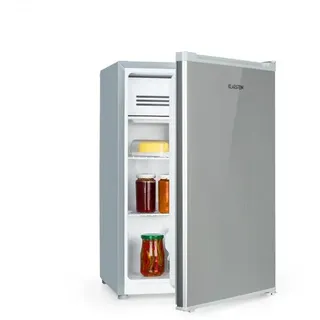 Klarstein Delaware Kühlschrank 76 l 70 cm hoch Silber