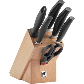 Zwilling FIVE STAR Messerblock schräg bestückt 7-teilig,