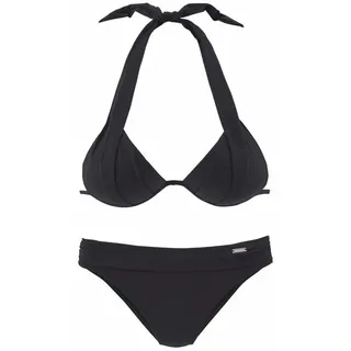 LASCANA Triangel-Bikini Damen schwarz Gr.34 Cup B