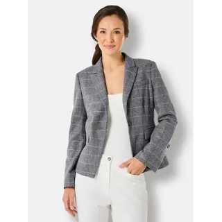 CREATION L Blazer in graphit-kariert | Gr.: 48