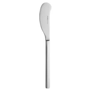 Puresigns ONE Extra - 2er Set Buttermesser mit mattiertem Finish, Perfekte Handhabung, Ideal für Brot und Brötchen, Präsentiert in eleganter Geschenkverpackung