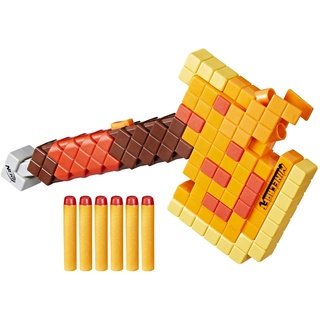 Hasbro Nerf Minecraft Firebrand Dart-Blaster Axt