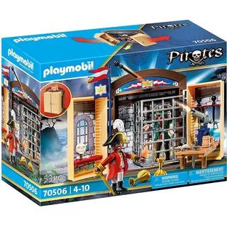 PLAYMOBIL Pirates 70506 Spielbox Piratenabenteuer, Ab 4 Jahren