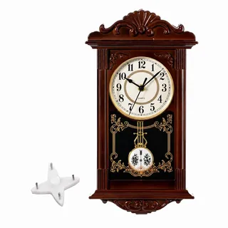 clockswise Vintage Großvater Pendeluhr 0,00 Modellnummer braun