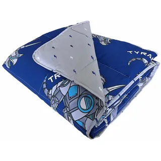 Catherine Lansfield Dinobot 240 x 220 cm, Blau