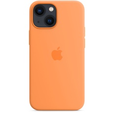 Bild von iPhone 13 mini Silikon Case mit MagSafe gelborange