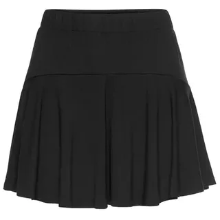 LASCANA LASCANA, Hosenrock, Skort, Rock inklusive Hose, Basic, schwarz,