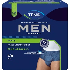 Bild von Men Active Fit Pants Plus M 4 x 12 St.