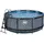 Exit Pool Stone 360 x 122 cm inkl. Sandfilteranlage und Poolleiter