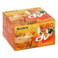 Sony 60 Minute DVC Premium Cassette 5er Pack
