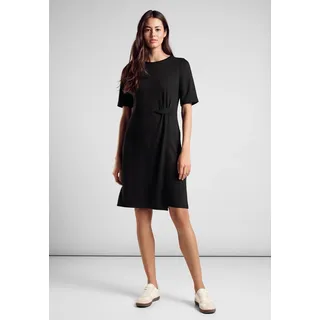 STREET ONE Damen A144165 Etuikleid black, 44