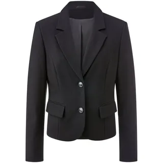 Jersey-Blazer Peter Hahn schwarz