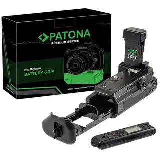 PATONA Premium BG-R10 Batteriegriff mit 2.4G Fernbedienung - Kompatibel mit EOS R5 R5c R6 R6 II R6II (Batteriefach für 2X LP-E6NH, LP-E6N, LP-E6)-1463