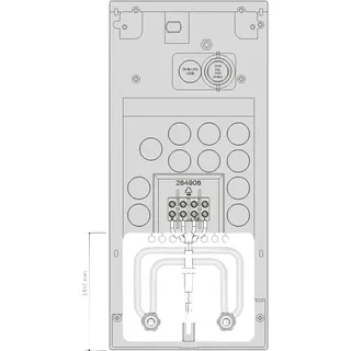 AEG 227703 MR 112 Rohrbausatz Gas-Wasserheizer-Aust.