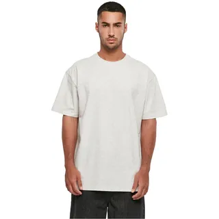 Build Your Brand Herren T-Shirt Heavy Oversize Tee, Basic T-Shirt für Männer, Oversized Fit, Baumwolle, L, lightgrey