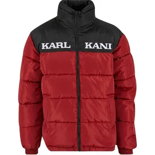 Karl Kani Herren Retro Essential Puffer Jacket L - Rot