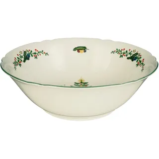 SELTMANN WEIDEN Schüssel Marieluise Weihnachten grün/weiß 23,1 cm