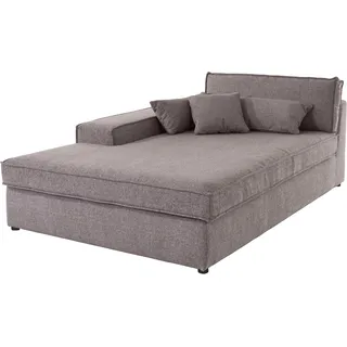 OTTO home Couch Baumwolle 1-Sitzer Taupe