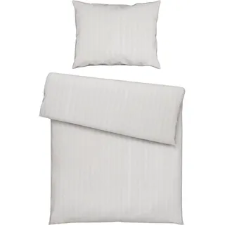 Fleuresse Bettwäsche , Sandfarben , Textil , Streifen , 140x200 cm , Heimtextilien, Bettwäsche & Leintücher, Bettwäsche, Damast-Bettwäsche