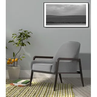 Home affaire Sessel »Braga« wahlweise mit Gestell aus Eiche in dunkel oder Buchenholz in hell, grau