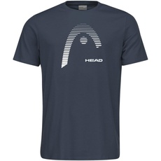 HEAD Herren Club Carl M T-Shirt, Navy, XXL EU