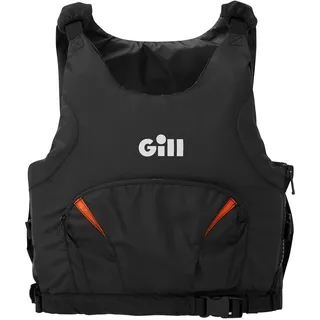 Gill Pro Racer 50N Schwimmweste Schwarz Orange L