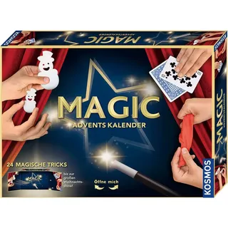 Kosmos MAGIC Adventskalender 2021, 24 Tricks, 8 Jahr(e) - Schwarz