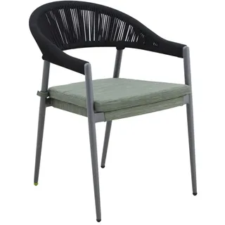 MWH Camarillo Gartensessel Aluminium/Rope