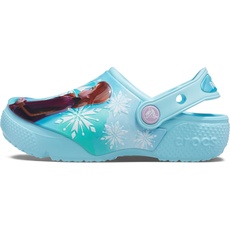 Crocs FL Disney Frozen II T Clog 206804-4O9, Girl slides, blue, 22/23 EU