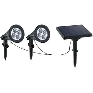 Lumi Jardin Doppelter verbundener Solarspot 100LM