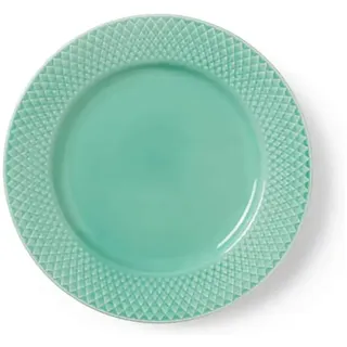 Lyngby Porcelæn Lunch-Teller Ø21 cm Rhombe Color Mix - Match aus Porzellan