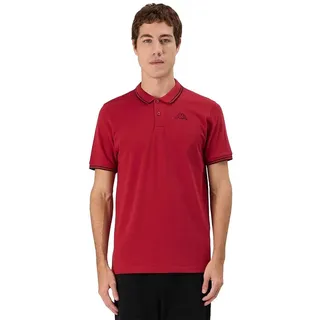 Kappa Herren Polo Ezio 2 Rojo Hombre Ezio 2 Polohemd für Herren, Rot