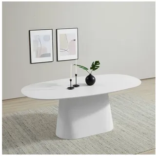 otto home Carowa Weiß Holz 200 x 76 x 100 cm