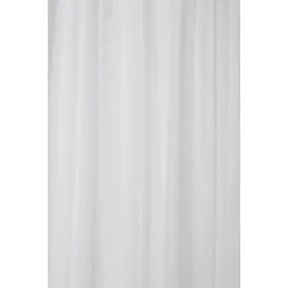 Croydex Uni Textil-Duschvorhang mit Hygiene 'N' Clean, 2000 x 2000 mm, weiß