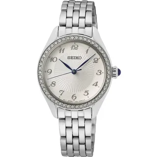 Seiko Damen-Uhr Quarz Edelstahl mit Edelstahlband SUR479P1