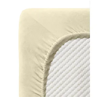 Jenny C 001115 Single-Jersey 180 x 200 - 200 x 200 cm vanille