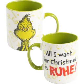UNITED LABELS Grinch Kaffeetasse 0,32 l Grün