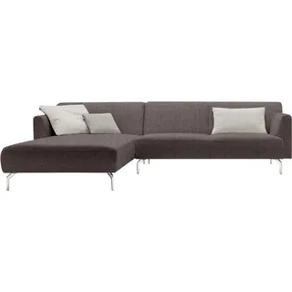 Creation BY ROLF BENZ Ecksofa »CR.446 Designsofa mit erstklassigem Sitzkomfort zum Wohlfühlen« in minimalistischer, schwereloser Optik, Breite 296 cm, lila