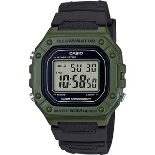 Casio W-218H Resin 43,2 mm 3AVEF