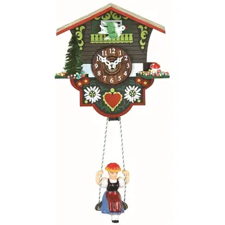 Trenkle Kuckulino Schwarzwalduhr Schweizerhaus mit Quarzwerk und Kuckuckruf TU 2014 SQ