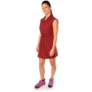 Trangoworld Cameros Kleid Ärmellos Rot L
