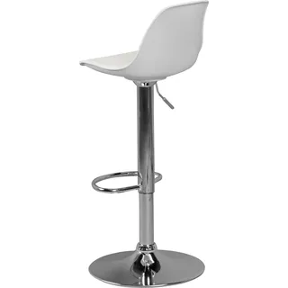 AMSTYLE Barhocker SPM2.002 weiß Kunstleder