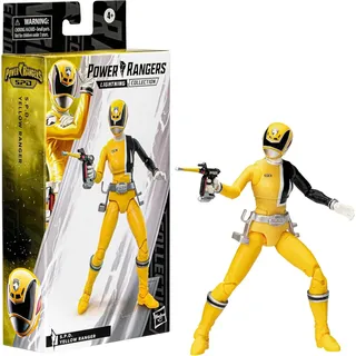 Hasbro S.p.d. Yellow Ranger Lightning Collection Power Rangers Figur 15 Cm Gelb  Gelb One Size - Gelb