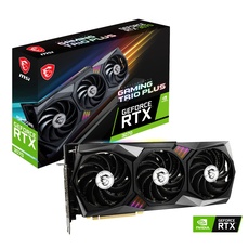 MSI GeForce RTX 3070 Gaming Trio Plus 8G LHR Gaming Grafikkarte - NVIDIA RTX 3070 LHR, GPU 1770 MHz, 8 GB GDDR6 Speicher