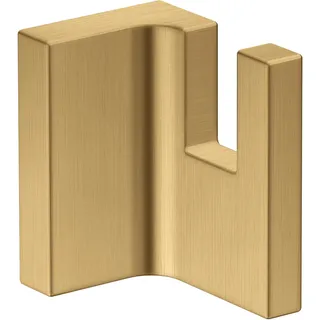 hansgrohe AXOR UNIVERSAL Rectangular Handtuchhaken, Metall, 42611250, Farbe: Brushed Gold Optic