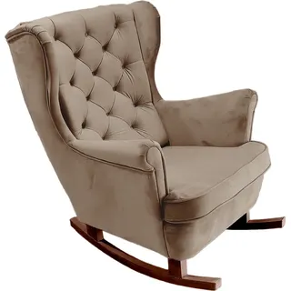 DomoHome Relaxsessel Armlehnensessel Armlehnen Fernsehsessel Loungesessel Polstersessel Couchsessel Armsessel Chair Wohnzimmersessel Ohrensessel | 102x81x95cm | Brown_29813 - Braun